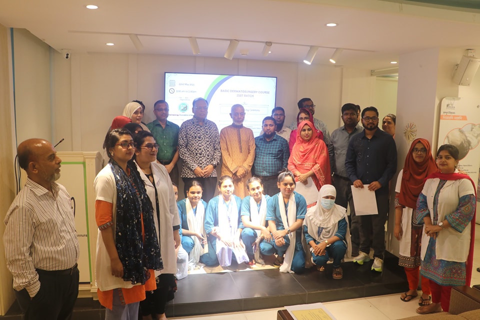 Hands On - Basic Dermatosurgery (21st Batch) Successfully Held